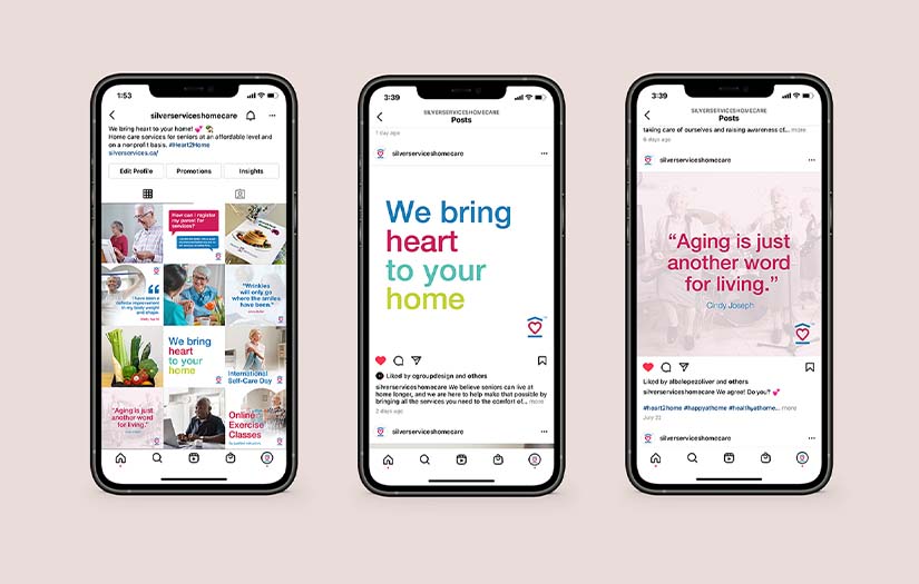 Social Media Strategy and Template Design for Silver Services screenshot 1