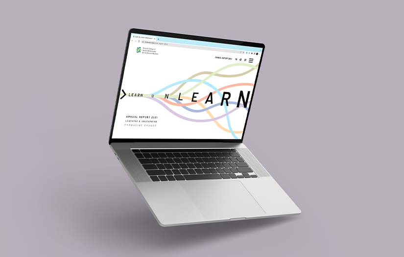 Digital Annual Report for the Ontario College of Social Workers and Social Service Workers (OCSWSSW) screenshot 1