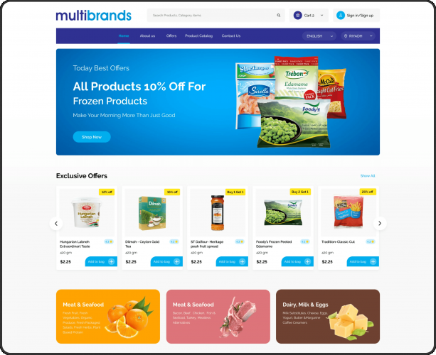 Multibrands - Online Ecommerce Store Platform screenshot 1