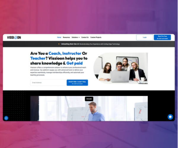 Vissioon screenshot 1