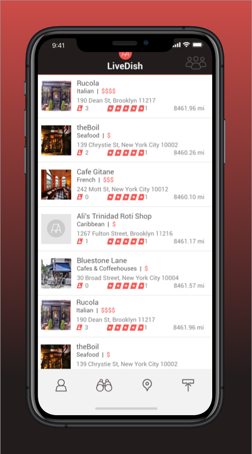 Live Dish screenshot 3