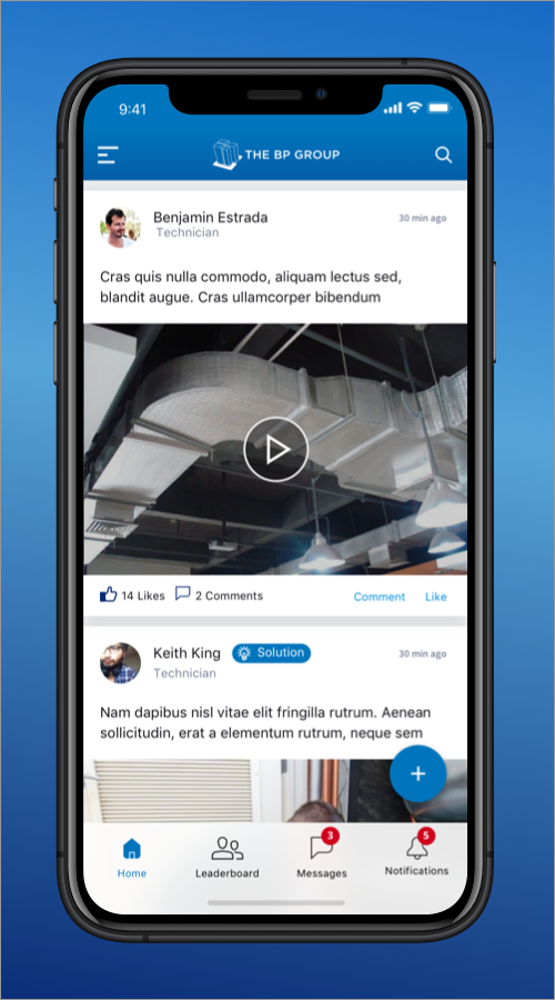 BP Group App screenshot 2