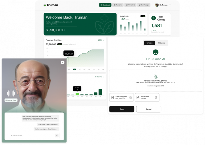 An AI-driven chatbot for wellness app screenshot 1