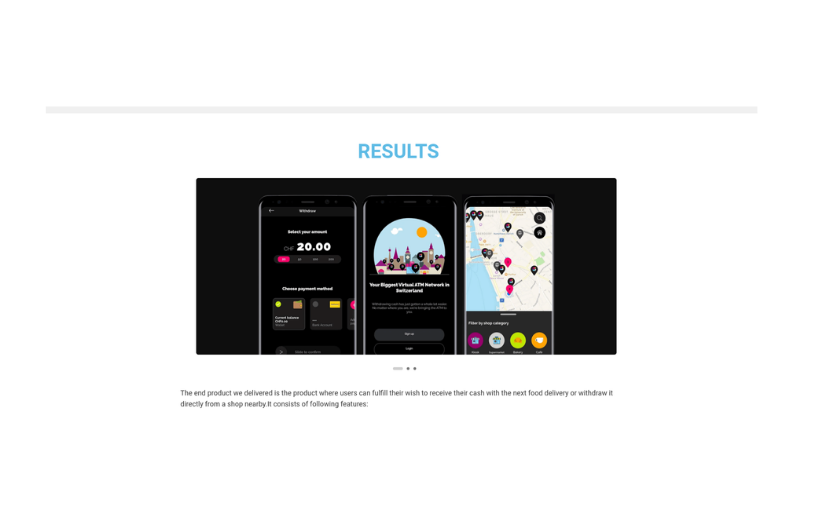 VIRTUAL ATM MOBILE APPLICATION screenshot 1