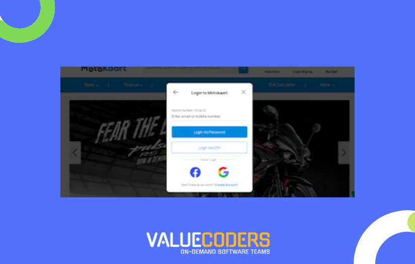 Online Store For Motorbikes screenshot 2