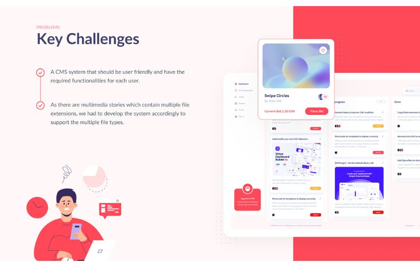Internal Management System screenshot 1