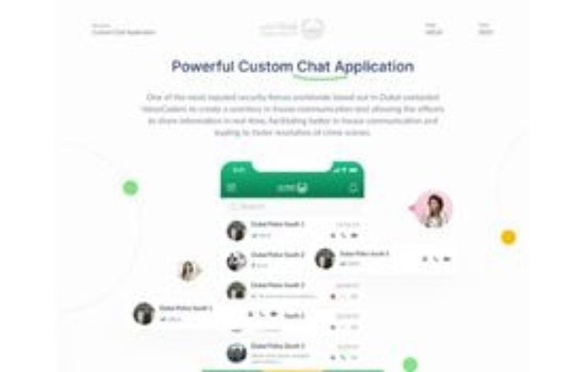 Powerful Custom Chat Application screenshot 1