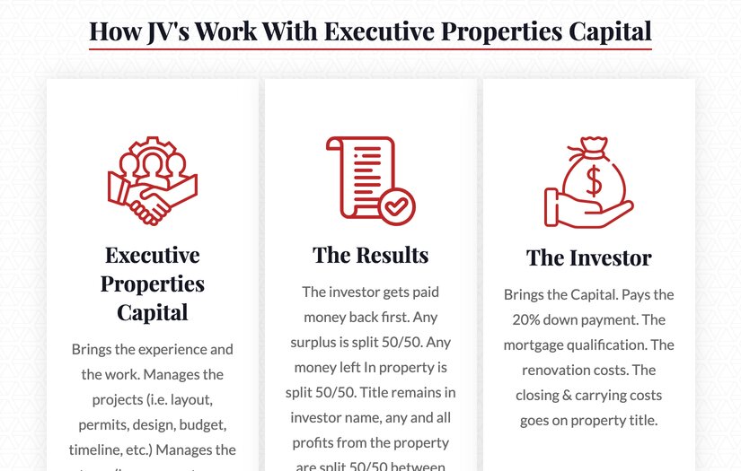 Executive Properties Capital screenshot 1
