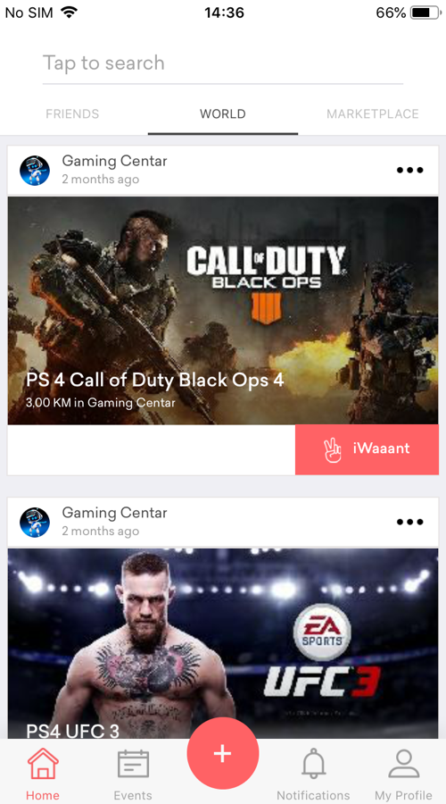 iWaaant React Native App screenshot 3