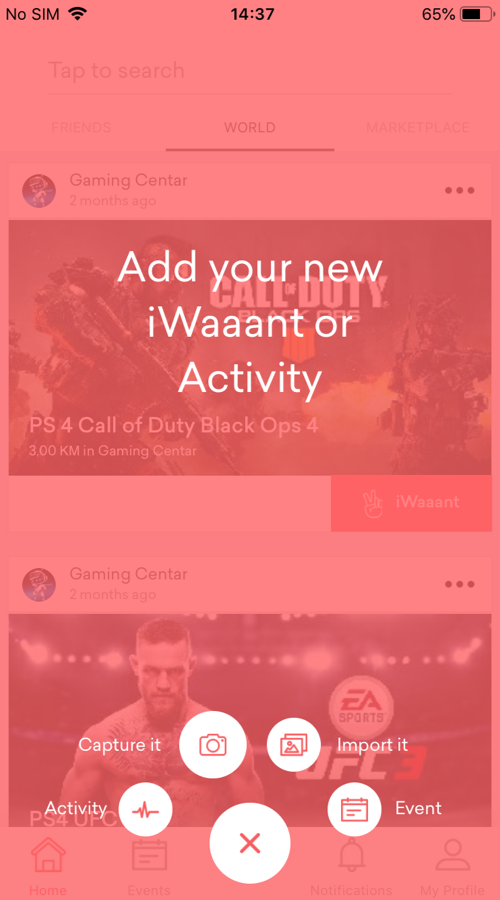 iWaaant React Native App screenshot 4