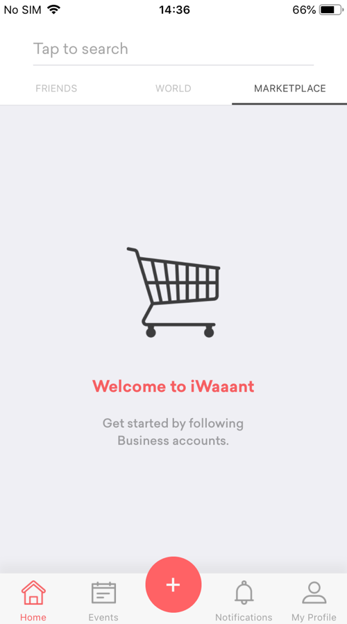 iWaaant React Native App screenshot 5