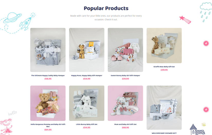 RompiBaby Retail Commerce Website screenshot 1
