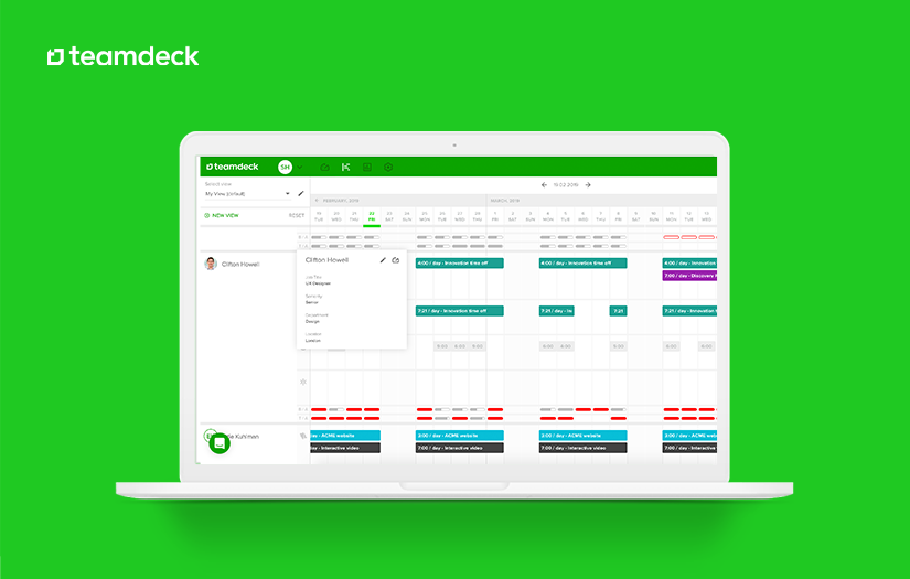 Teamdeck screenshot 3