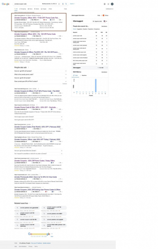 Successful SEO Campaign For Coupon Industry screenshot 2