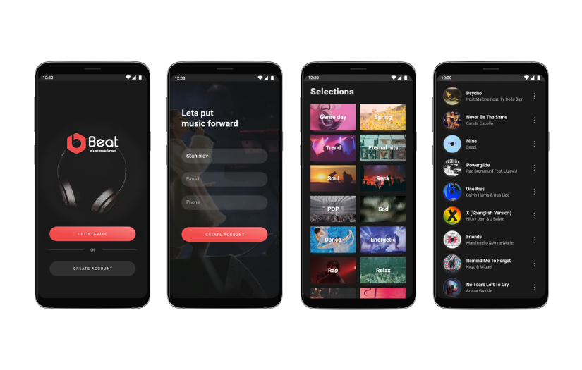 BeatApp screenshot 2