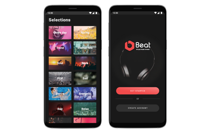 BeatApp screenshot 1