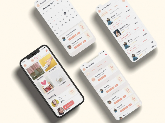OliveUs - baby sitting app screenshot 2