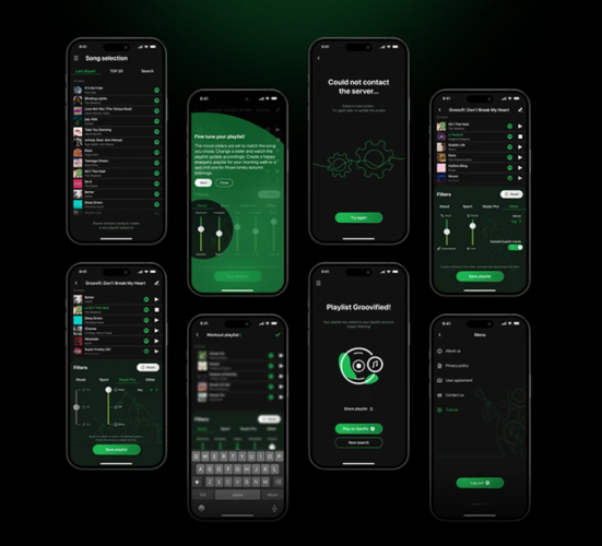 Groovifi - Music App screenshot 1
