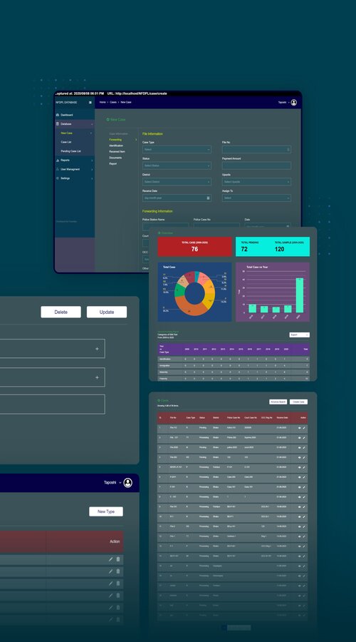 National Forensic DNA Profiling Laboratory (NFDPL) screenshot 1