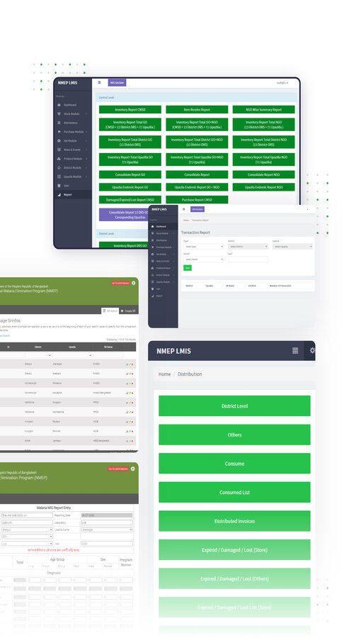 NMEP Custom Software (LMIS, MIS) Development screenshot 1