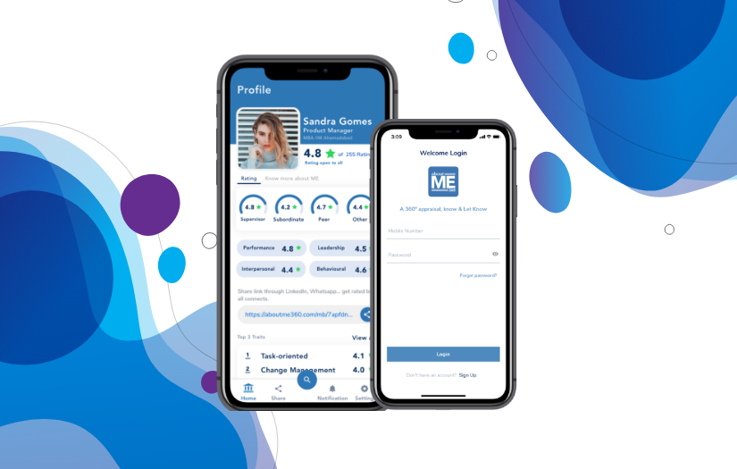 Custom Rating App Development For aboutME360 screenshot 2