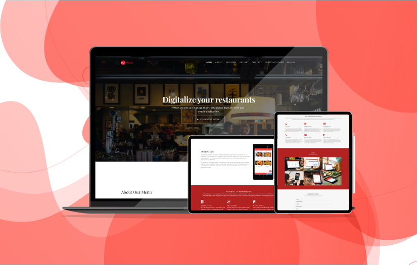 Our Menu screenshot 1