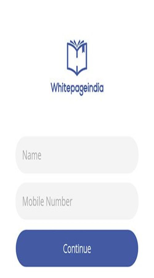 White pages India screenshot 1