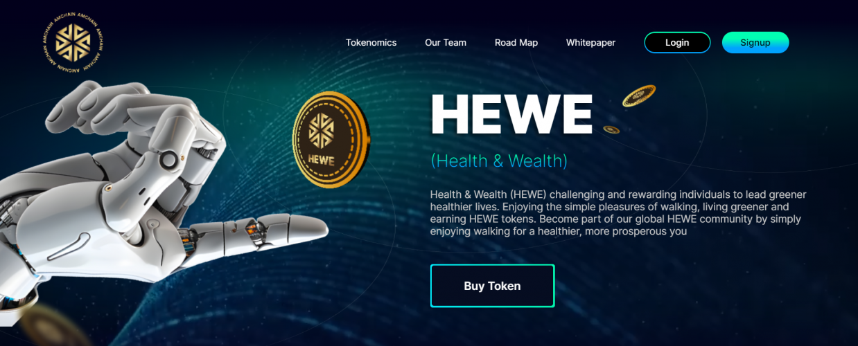 HEWE - Cryptocurrency Tokens screenshot 1