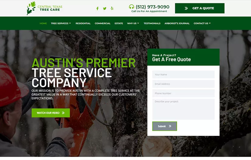 Central Texas Tree Care screenshot 1