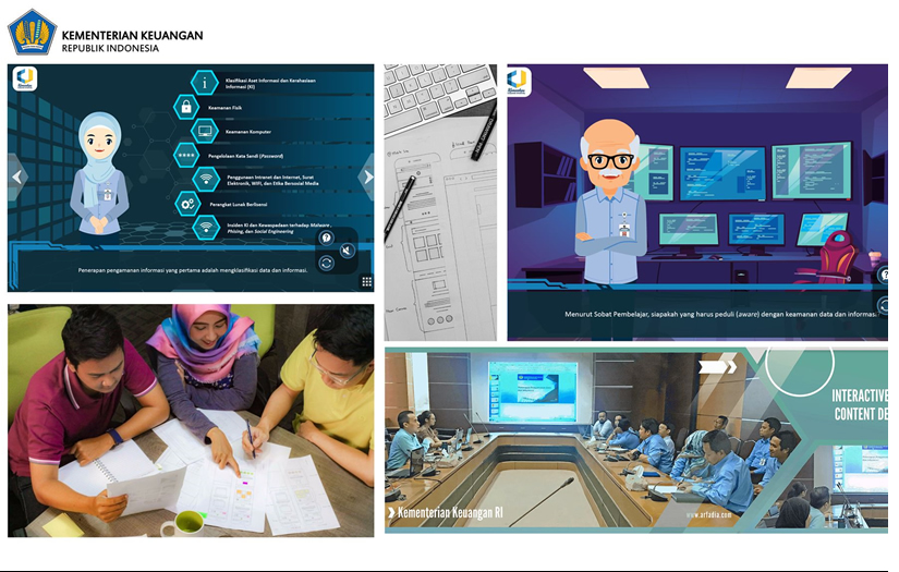 Website & E-Learning - Ministry Of Finance Indonesia screenshot 1