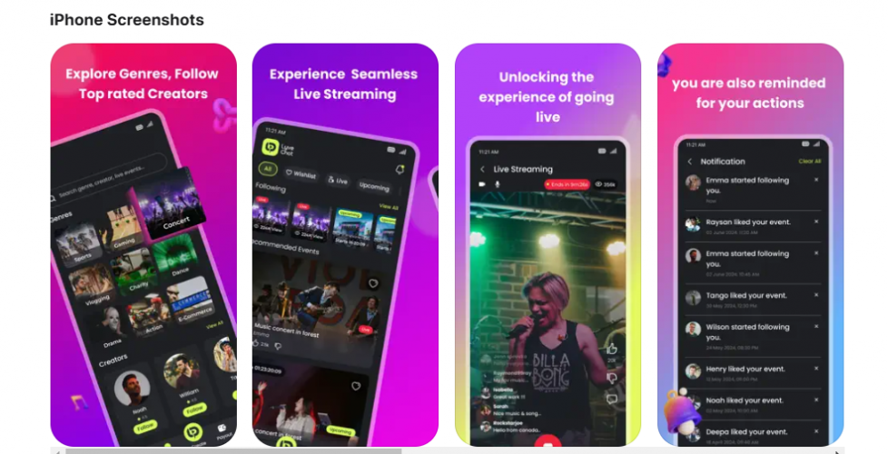 Lyvechat screenshot 1