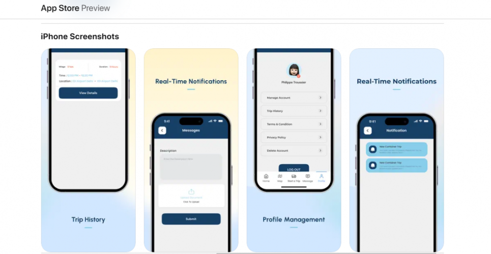 J.A. BARR Trucking screenshot 1