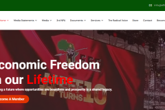 The Economic Freedom Fighters (EFF)