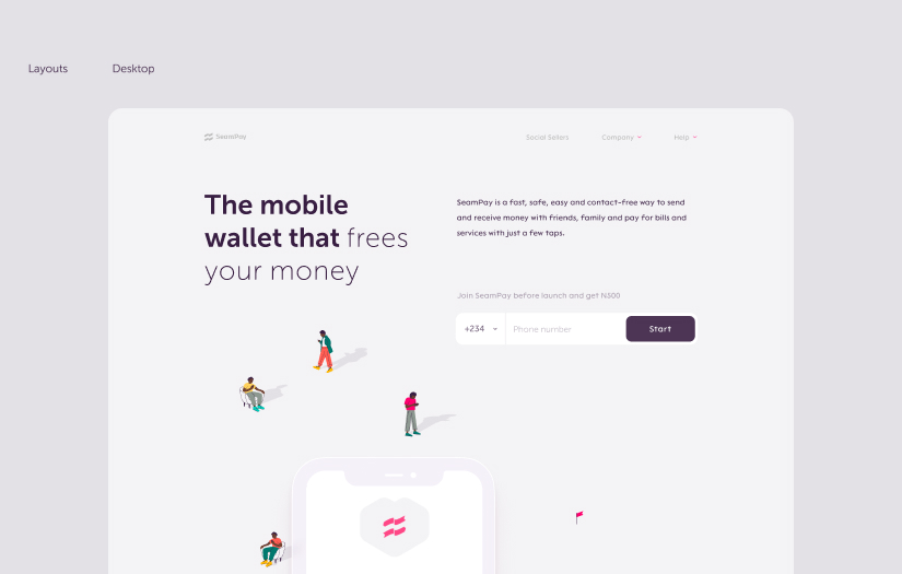 Seampay: Website & Identity screenshot 6