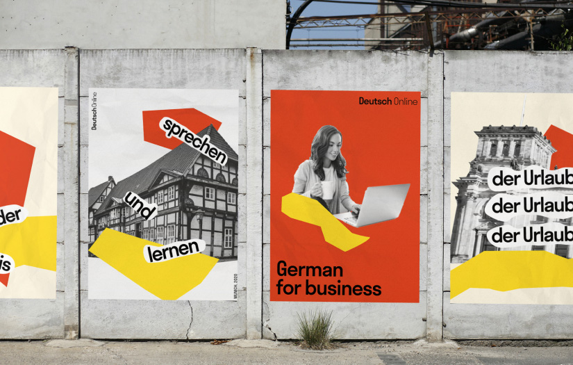 Deutsch Online: Brand Identity screenshot 4