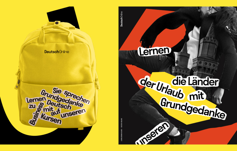 Deutsch Online: Brand Identity screenshot 2