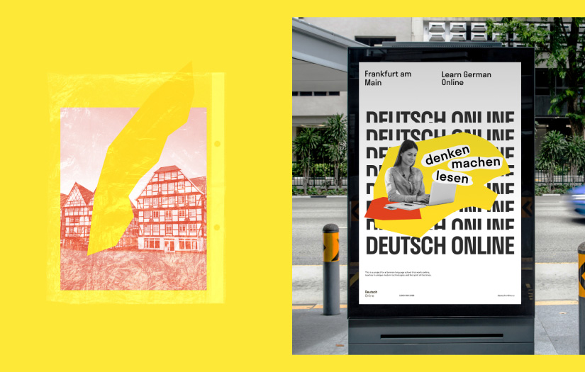 Deutsch Online: Brand Identity screenshot 1