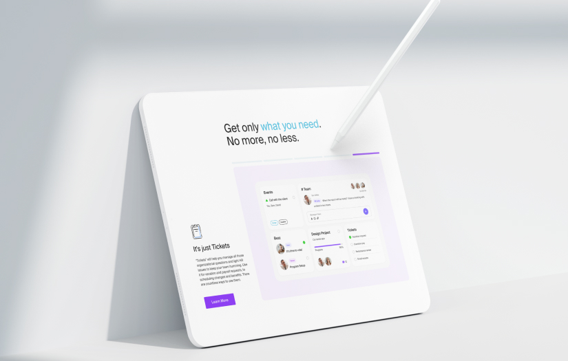 Ledger: Branding & Web screenshot 1