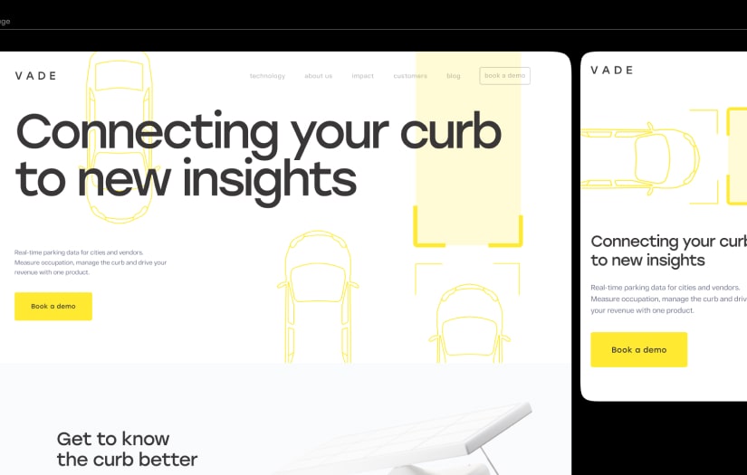 Vade: Brand Identity & Website screenshot 1