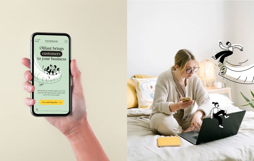 Olifant: Brand Identity & Web screenshot 4