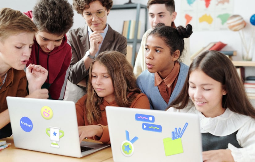 Kodland: Brand Identity & Website screenshot 1