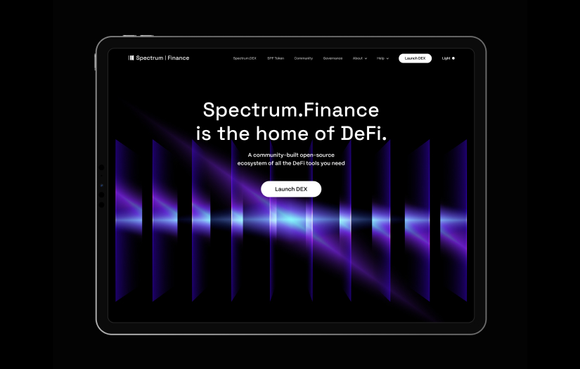 Spectrum: Brand Identity & Website screenshot 1