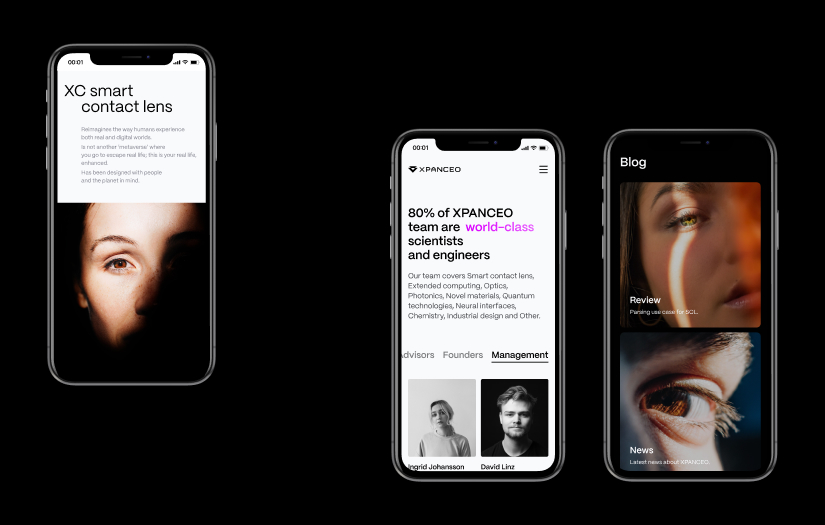 Xpanceo: Brand Identity & Web screenshot 1