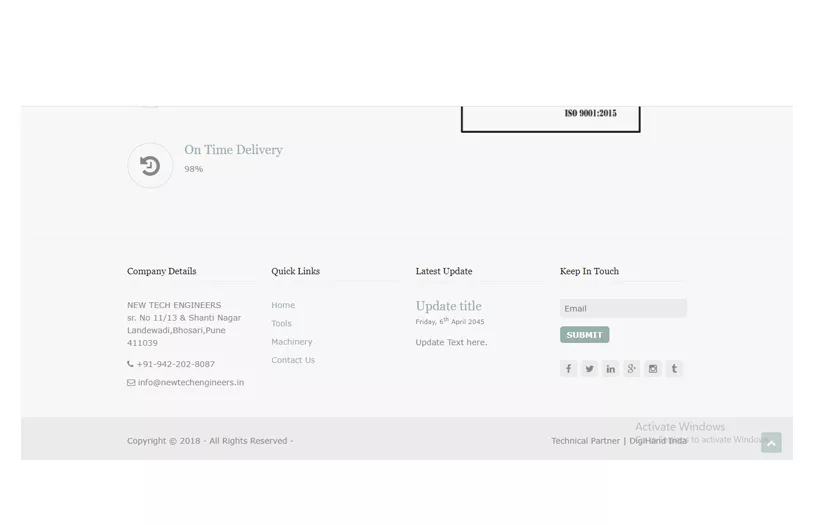 New Tech Engineers | Jigs, Fixtures and Machined components | Pune | INDIA screenshot 3