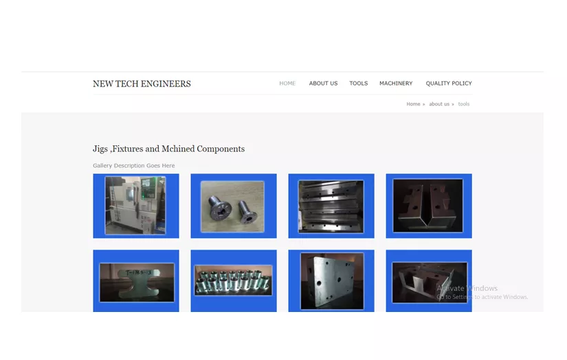 New Tech Engineers | Jigs, Fixtures and Machined components | Pune | INDIA screenshot 4
