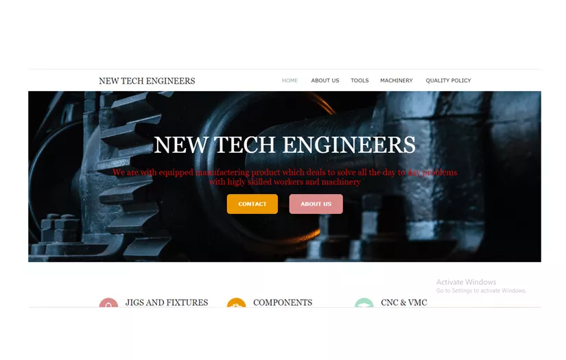 New Tech Engineers | Jigs, Fixtures and Machined components | Pune | INDIA screenshot 6
