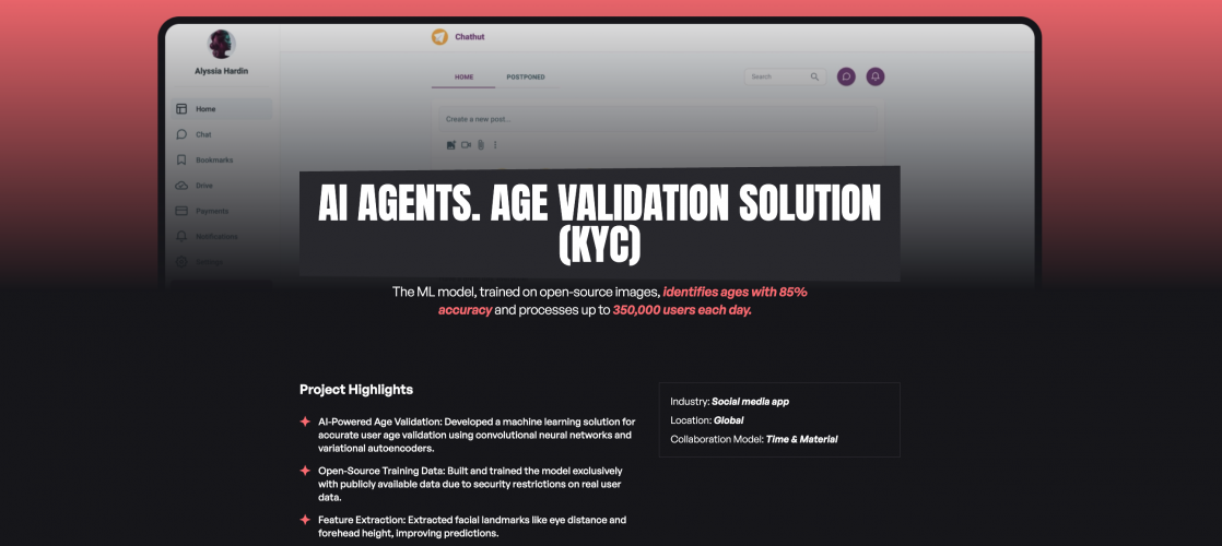 AI Agents. Age Validation Solution (KYC) screenshot 1