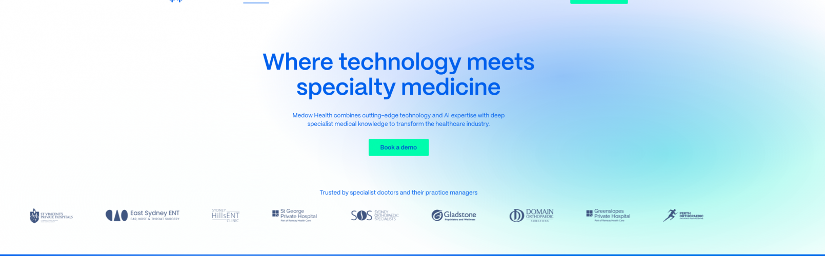 AI. Healthcare Startup. Speech-to-text screenshot 1