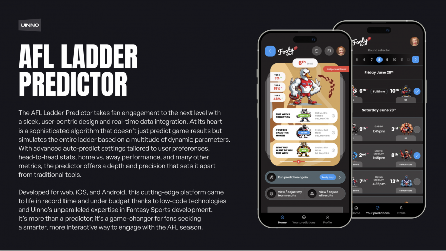 AFL Ladder Predictor  screenshot 1