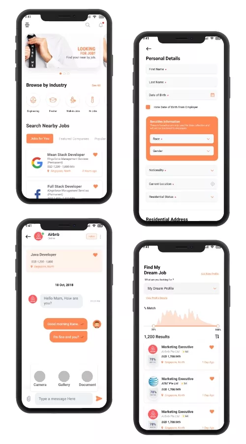 Jobs Hola screenshot 1